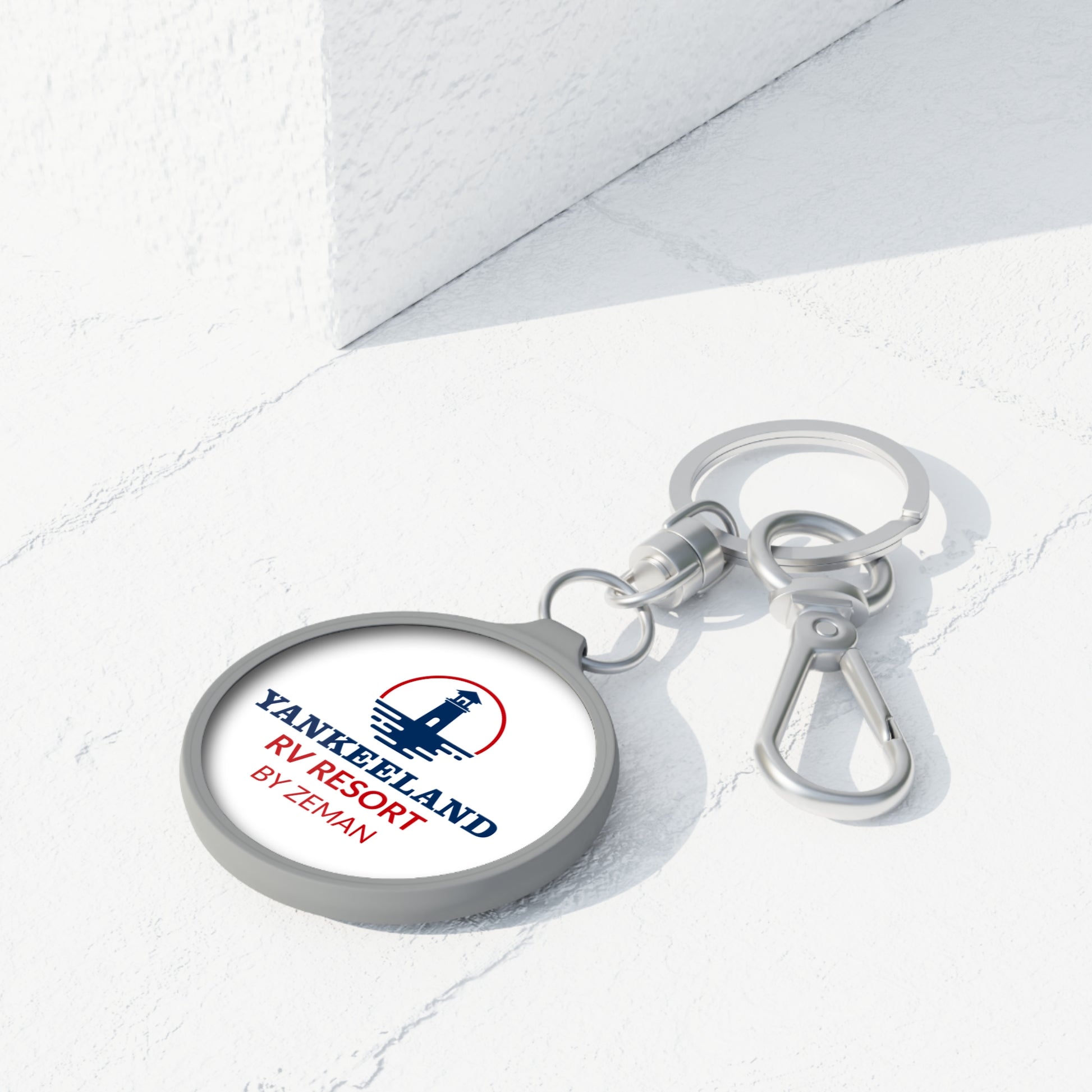 Metal Keyring Tag