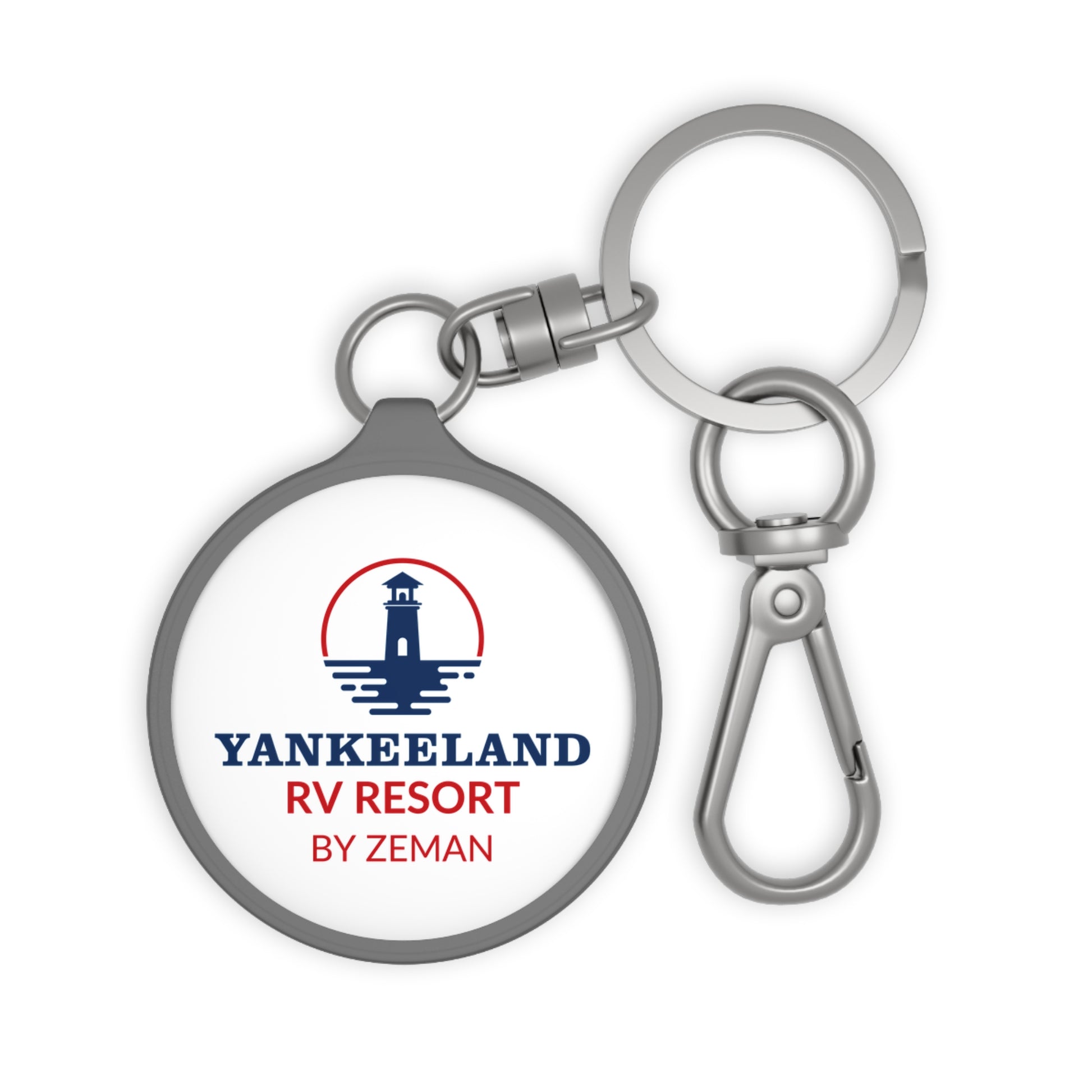 Metal Keyring Tag